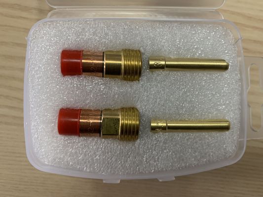 Torcha de soldadura TIG refrigerada por aire de 125 amperaje fácil de operar y flexible cabeza del cuerpo para soldadura
