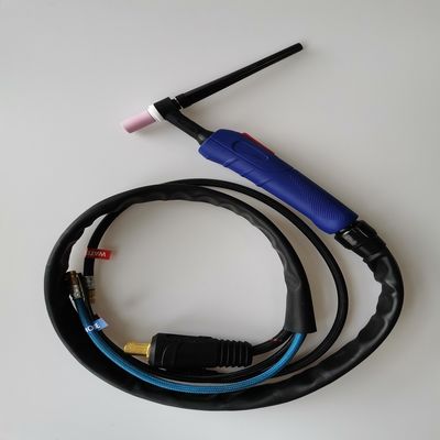 Refrigeración por agua WP20 Argon Tig Torcha completa con boquilla de cerámica y fácil operación