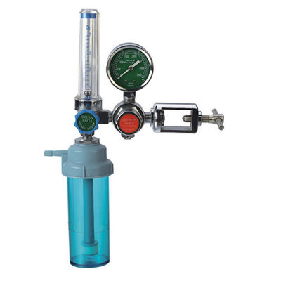 Presión máxima de entrada 4000 Psi Regulador de cilindros de oxígeno médico de alta precisión de flujo CGA540