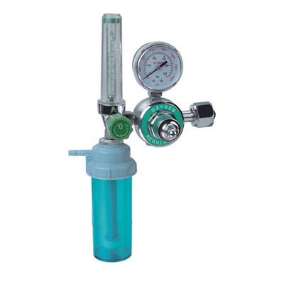 Presión máxima de entrada 4000 Psi Regulador de cilindros de oxígeno médico de alta precisión de flujo CGA540