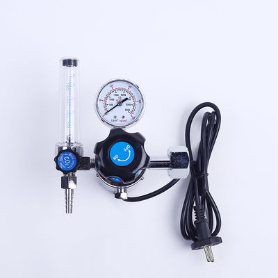 Regulador de argón con medidor de caudal para soldador TIG MIG Saldado medidor de presión de CO2 CGA580