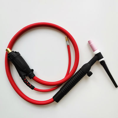 Apoyo personalizado OEM Black WP26 TIG Welding Torch con cable de 4m y boquilla de cerámica