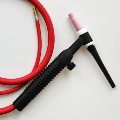Apoyo personalizado OEM Black WP26 TIG Welding Torch con cable de 4m y boquilla de cerámica
