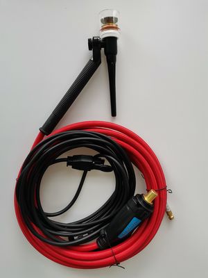 Apoyo personalizado OEM Black WP26 TIG Welding Torch con cable de 4m y boquilla de cerámica