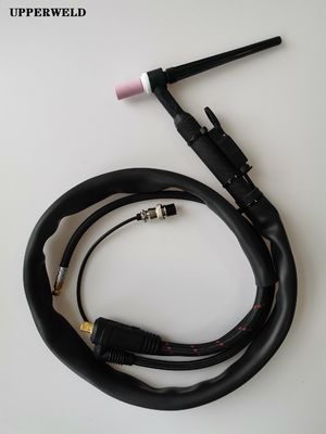 Apoyo personalizado OEM Black WP26 TIG Welding Torch con cable de 4m y boquilla de cerámica