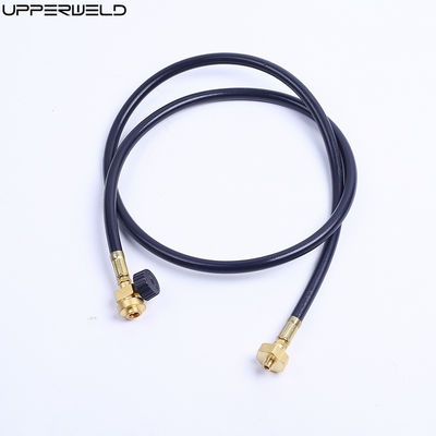 5 pies y 12 pies LPG propano de latón Adaptador Kit de manguera para autocaravanas Tanque RV acampar fácil