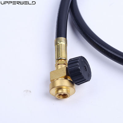 5 pies y 12 pies LPG propano de latón Adaptador Kit de manguera para autocaravanas Tanque RV acampar fácil