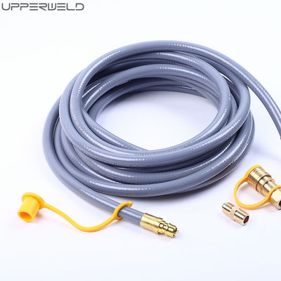 manguera de gas natural flexible y duradera de 6/9 mm con kit de conexión rápida de 3/8 pulgadas de diámetro