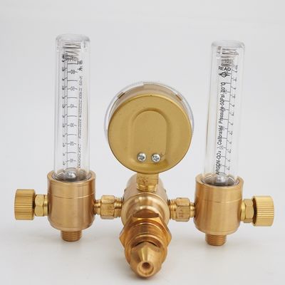 Regulador de CO2 de argón de alta presión para soldadores de gases estándar de medidor de presión de 3500 psi