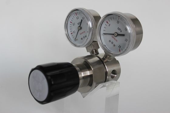 Válvula solenoide DC12V para regulador de baja presión de oxígeno, nitrógeno y gas de laboratorio químico