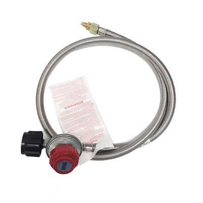 5 pulgadas manguera de GLP propano acero inoxidable trenzado del tanque de camper manguera de gas 4 * 4 * x 15 de GLP