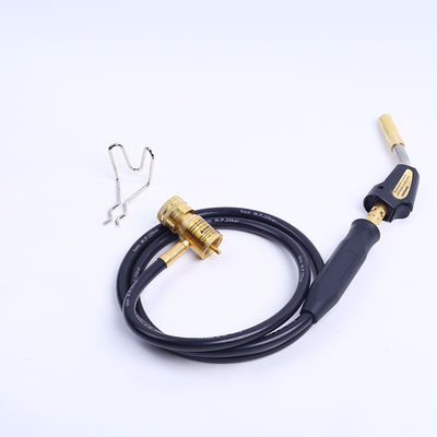MAPP Lámpara de soldadura manual de gas propano a alta temperatura de llama con manguera y válvula