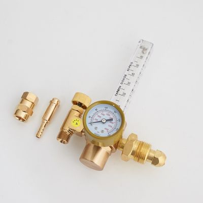 Medidor de flujo de regulador de argón de doble salida para el control de aire de CO2