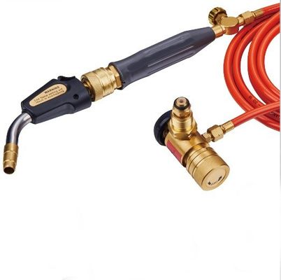 Kit de antorchas de soldadura de acetileno de aire turbo para herramientas de fuego suave de gas propano MAPP Compatible