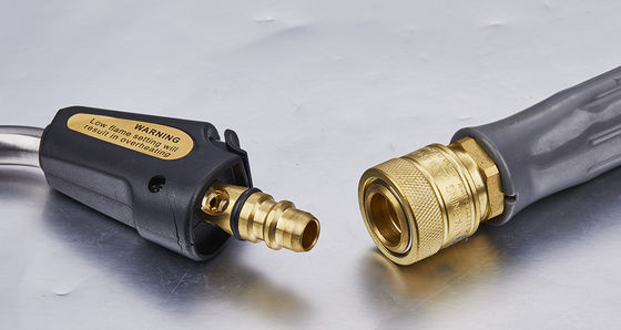 Kit de antorchas de soldadura de acetileno de aire turbo para herramientas de fuego suave de gas propano MAPP Compatible
