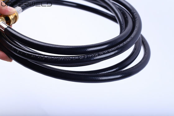 manguera de barbacoa de caucho negro para manguera de soldadura superior