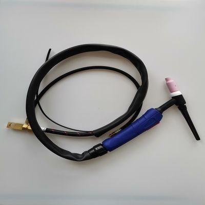 WP-26V-R 35-70 EU Plug TIG Kit de antorchas Arma de soldadura refrigerada por aire con válvula de gas 200A Negro Rojo