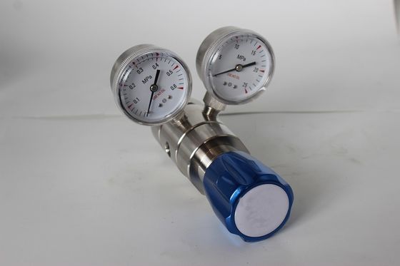 Regulador de laboratorio de dos etapas para el medidor de laboratorio de gases especiales de helio-nitrógeno y argón