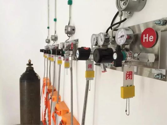 Regulador de laboratorio de dos etapas para el medidor de laboratorio de gases especiales de helio-nitrógeno y argón