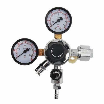 Regulador de nitrógeno de gas para NO2 de alta presión CGA580 de entrada y 1/4' de salida