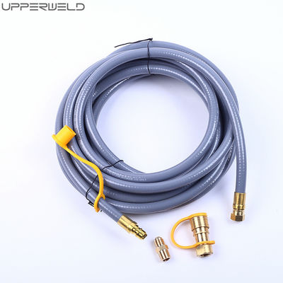 5/8&quot;/1/8&quot;/1/4&quot; Conectar tamaño 10/12/24 pies manguera de gas natural para calefacción de chimenea de parrilla