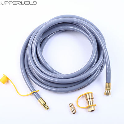 5/8&quot;/1/8&quot;/1/4&quot; Conectar tamaño 10/12/24 pies manguera de gas natural para calefacción de chimenea de parrilla