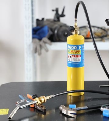 Servicio de corte de cilindros de procesamiento de tanques de propano de 1 lb