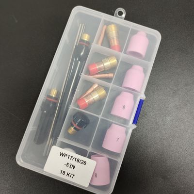 OBM Kit de consumibles de antorcha de soldadura TIG para WP-17/18/26 53N