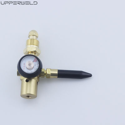 Reducción de gases Inflador de relleno de globo de helio látex 0-3000 PSI con medidor para válvula de tanque CGA580