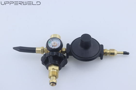 Conveniente CGA-580 Regulador de relleno de globo Mylar compatible con tanque Inflador con medidor