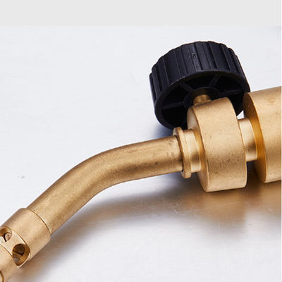 Torcha de calefacción CGA600 Torcha de fuego de lápiz de latón Propano MAPP Torcha de soldadura cabeza para soldadura de soldadura