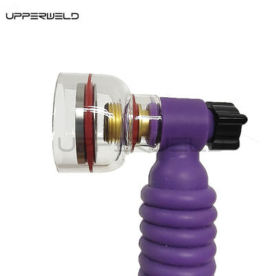 WT125F Torcha de soldadura TIG con taza de vidrio de cable rojo y lente de gas Soporte ODM personalizado