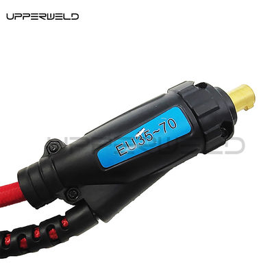 WT125F Torcha de soldadura TIG con taza de vidrio de cable rojo y lente de gas Soporte ODM personalizado