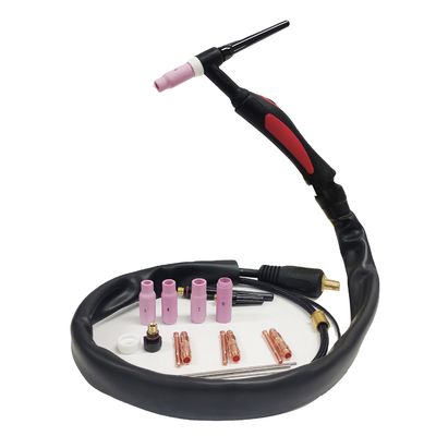 WP26 Torch de soldadura Tig diseñado para la industria de la soldadura 4m Cable 35-70 conector de la UE