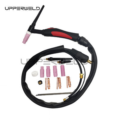 WP26 Torch de soldadura Tig diseñado para la industria de la soldadura 4m Cable 35-70 conector de la UE