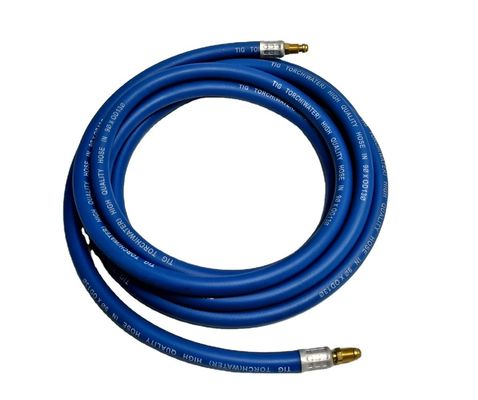 Tig Saldado manguera de refrigeración por agua del cable de potencia superior Tig antorcha con manguera azul en 9 * 0D13