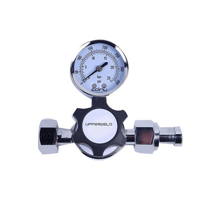 Regulador de gases de CO2 medidor de flujo de oxígeno y nitrógeno válvula reductora de presión de acero inoxidable