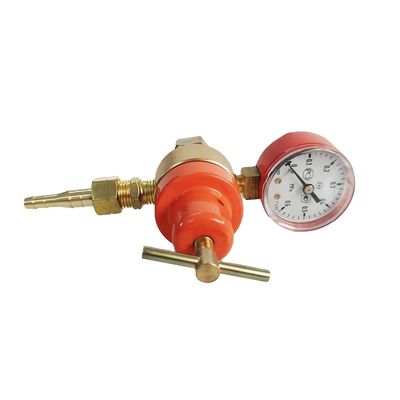 Material de latón naranja Rusia Tipo regulador de gas de propano G7/8 para aplicaciones de corte