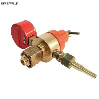 Material de latón naranja Rusia Tipo regulador de gas de propano G7/8 para aplicaciones de corte