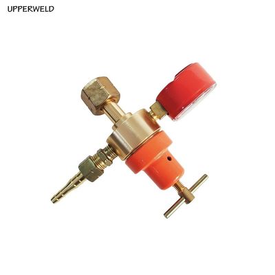 Material de latón naranja Rusia Tipo regulador de gas de propano G7/8 para aplicaciones de corte