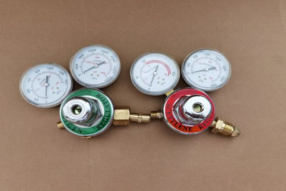 Kit de antorchas de corte de soldadura con regulador de gas de acetileno y oxígeno de latón con manguera doble de 15 pies