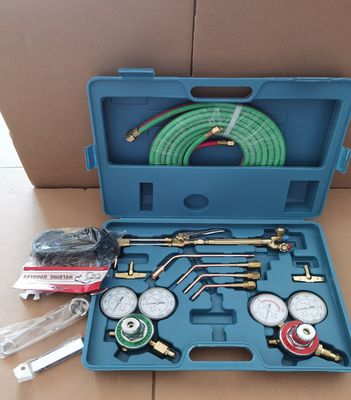 Kit portátil de antorchas de soldadura Kit de corte Regulador de gas de oxígeno acetileno para soporte ODM