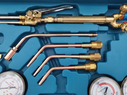 Kit portátil de antorchas de soldadura Kit de corte Regulador de gas de oxígeno acetileno para soporte ODM