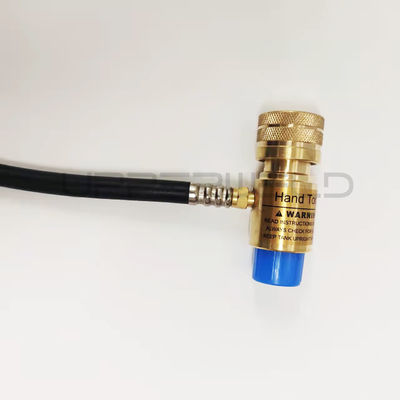 Apoyo personalizado Push Button Ignition Mapp Gas Propano Brazing Torch con dos quemadores OEM