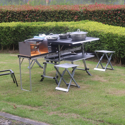 Comedor de acampada de aluminio plegable para RVing BBQ fiesta picnic