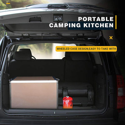 Comedor de acampada de aluminio plegable para RVing BBQ fiesta picnic