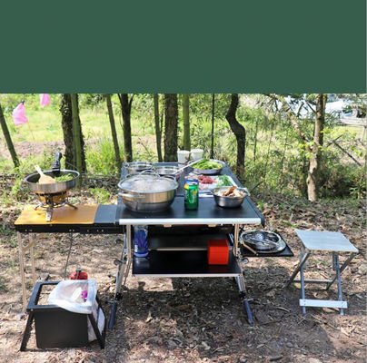 Comedor de acampada de aluminio plegable para RVing BBQ fiesta picnic