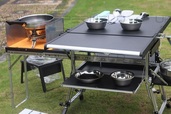 Comedor de acampada de aluminio plegable para RVing BBQ fiesta picnic