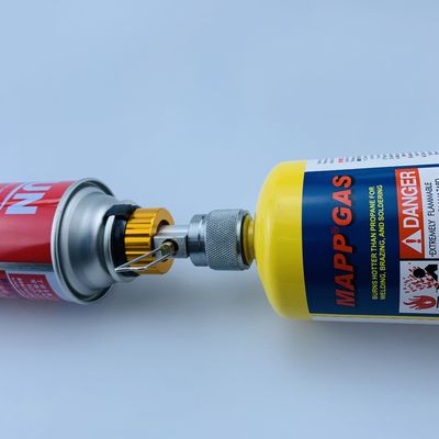 Adaptador de conversión de butano a propano Conecta eficientemente los cilindros a las estufas de GLP