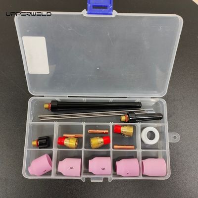 Accesorios de soldadura TIG 53N Kit de boquilla cerámica para piezas de repuesto de antorchas WP9/20